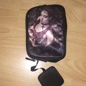 Gothic Makeup Zip Bag 2007 Victoria Frances NEW!
